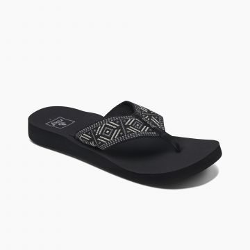  REEF SPRING WOVEN Black white