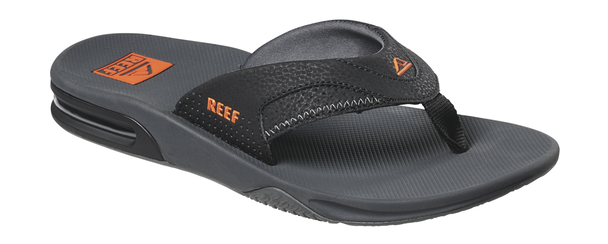 Reef Fanning slippers neon orange | Slippery.nl - Dé online slipperwinkel!